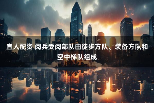 宜人配资 阅兵受阅部队由徒步方队、装备方队和空中梯队组成